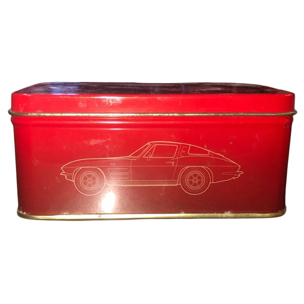 1963 Corvette 50th Anniversary Limited Edition Collectors Tin W/ Two Cars - Picture 5 of 8